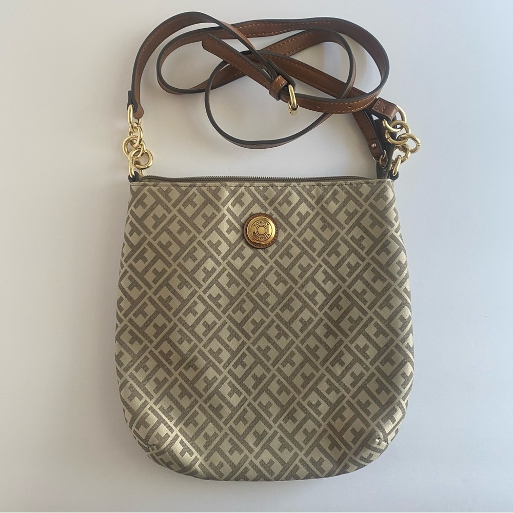 Tommy Hilfiger Women’s Tan/Brown Crossbody Bag